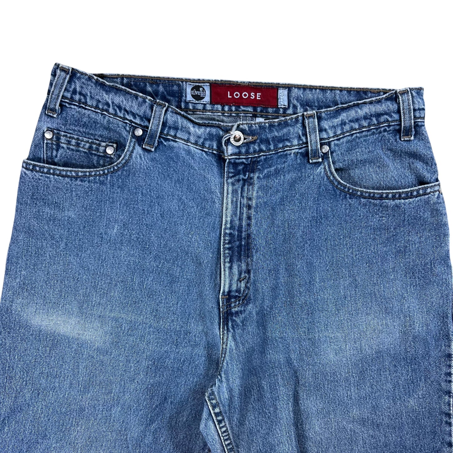 Vintage 90s Levi’s Silver Tab “LOOSE” faded denim jeans (34x31)