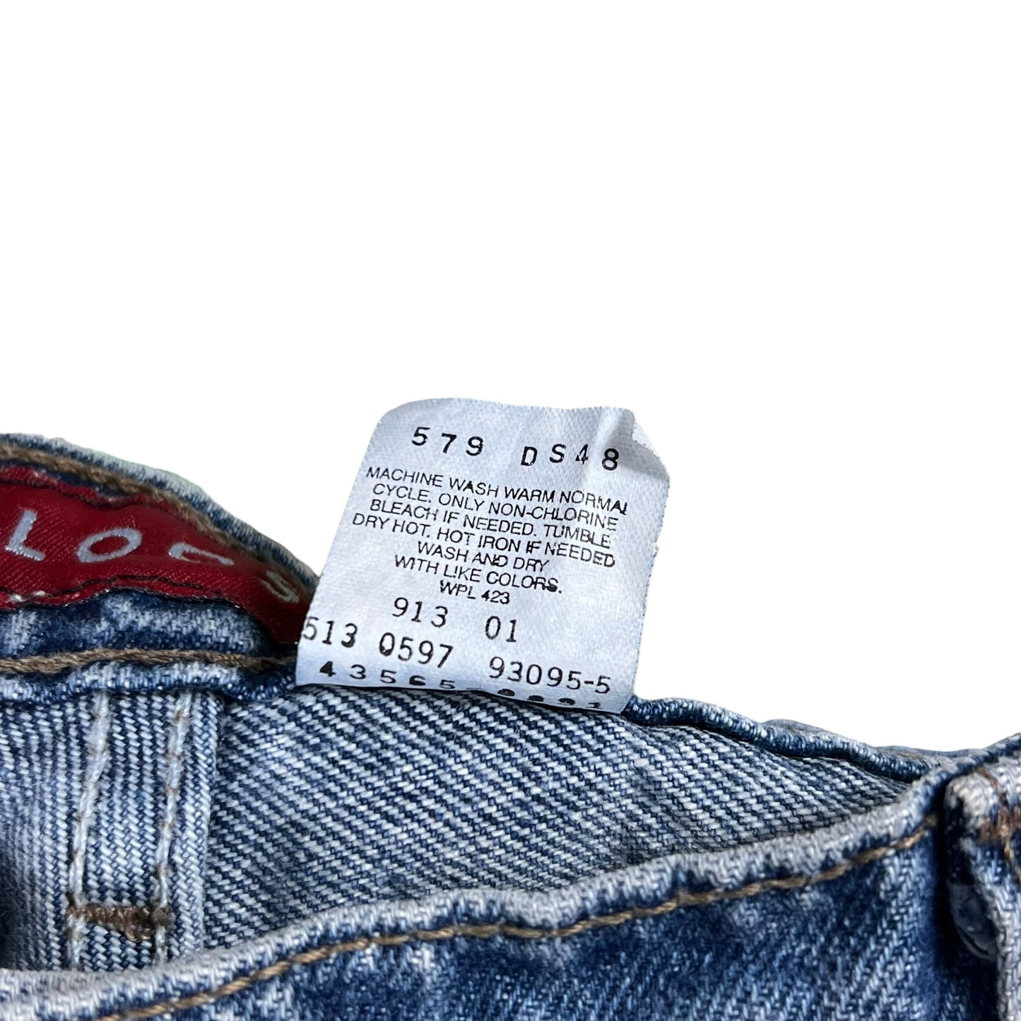Vintage 90s Levi’s Silver Tab “LOOSE” faded denim jeans (34x31)
