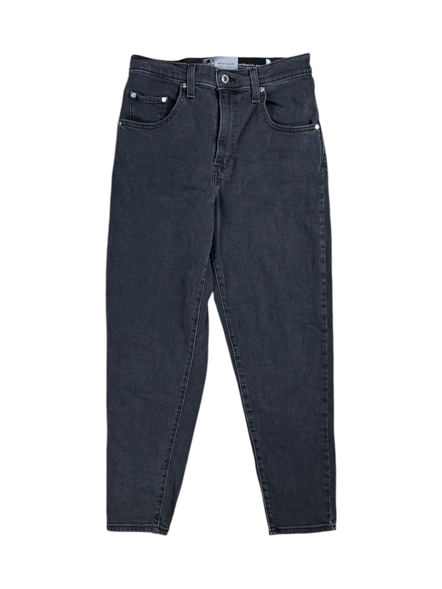 Y2K Levi’s Silver Tab “MOM JEAN” black women’s denim jeans (28x25)