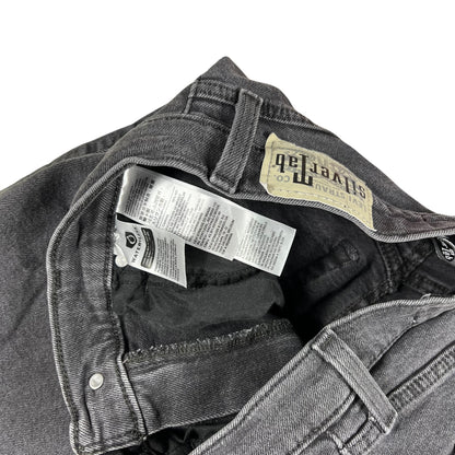 Y2K Levi’s Silver Tab “MOM JEAN” black women’s denim jeans (28x25)