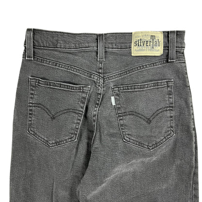 Y2K Levi’s Silver Tab “MOM JEAN” black women’s denim jeans (28x25)