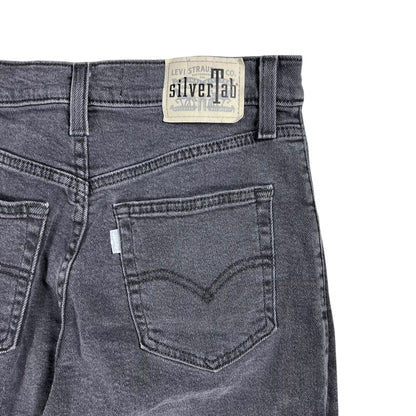 Y2K Levi’s Silver Tab “MOM JEAN” black women’s denim jeans (28x25)