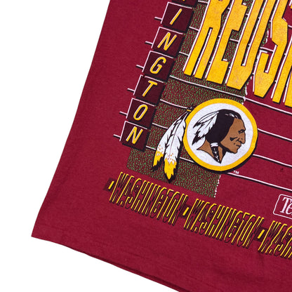 Vintage 1991 Salem Sports Washington Redskins Aerial Assault all over print tee (L)