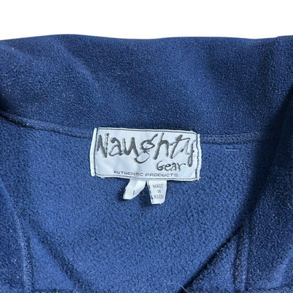 Vintage 90s Naughty By Nature Naughty Gear rap hip hop 1/4 zip fleece (XL)