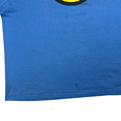 Vintage 1997 Ohiopyle Smiley face faded blue tee (XL)