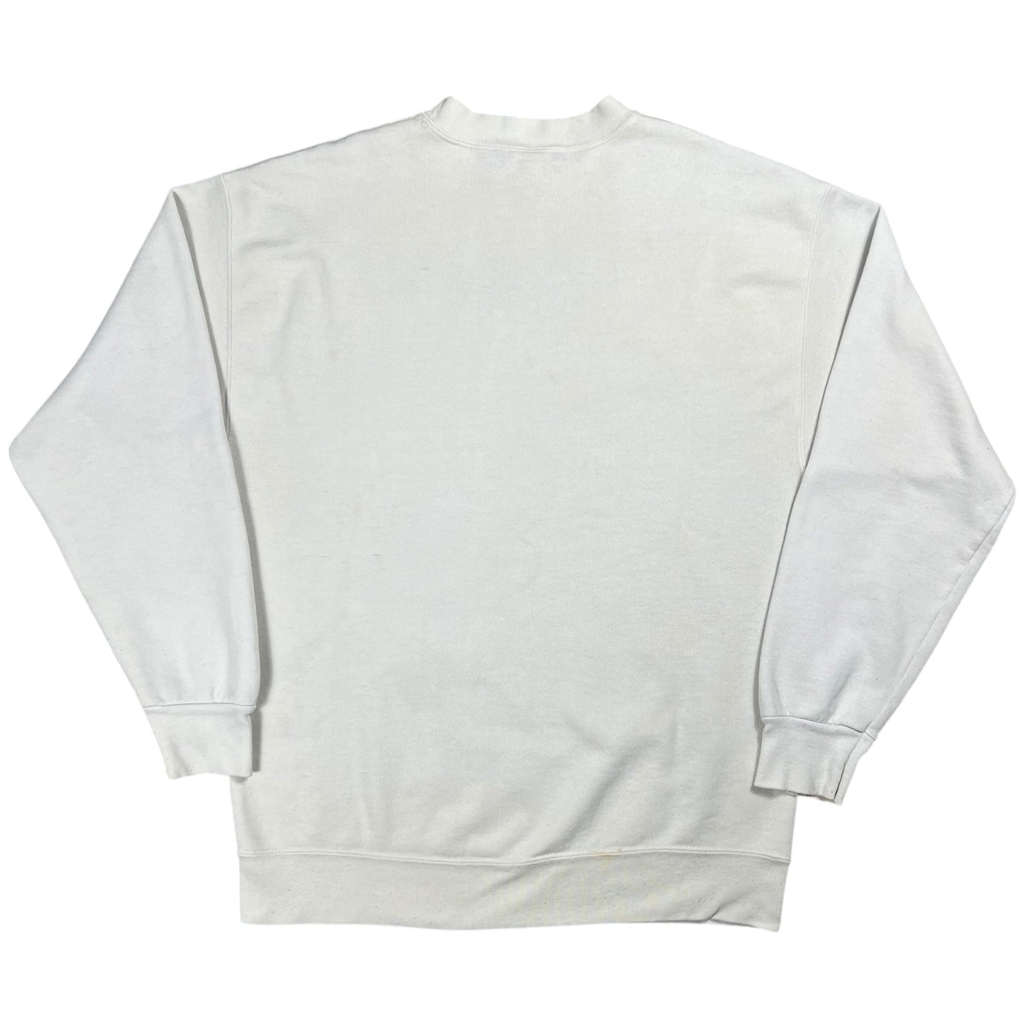 Vintage 90s Riddell New England Patriots spell out helmet crewneck (L)