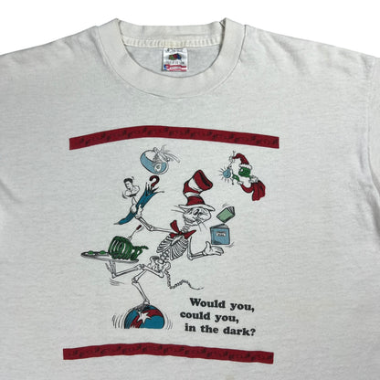 Vintage 90s Grateful Dead In The Dark Dr. Seuss parody lot band tee (L)