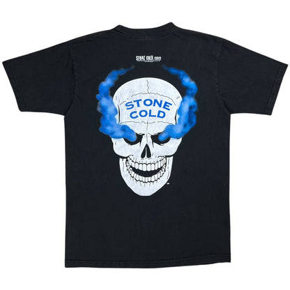Vintage 2002 WWE Stone Cold Steve Austin faded wrestling tee (S/M)
