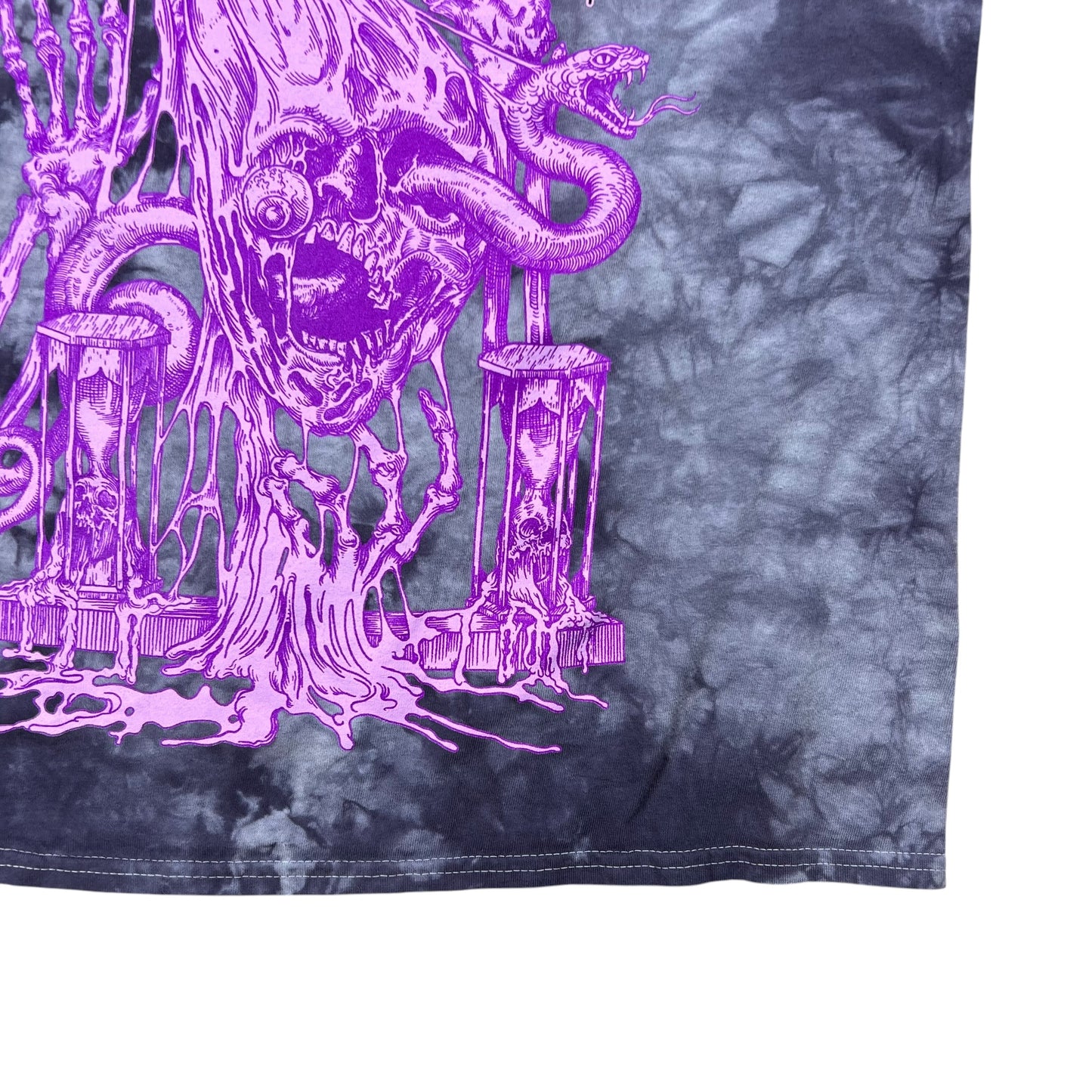 Y2K Suicide Silence We Return To Nothing tie dye deathcore band tee (M)