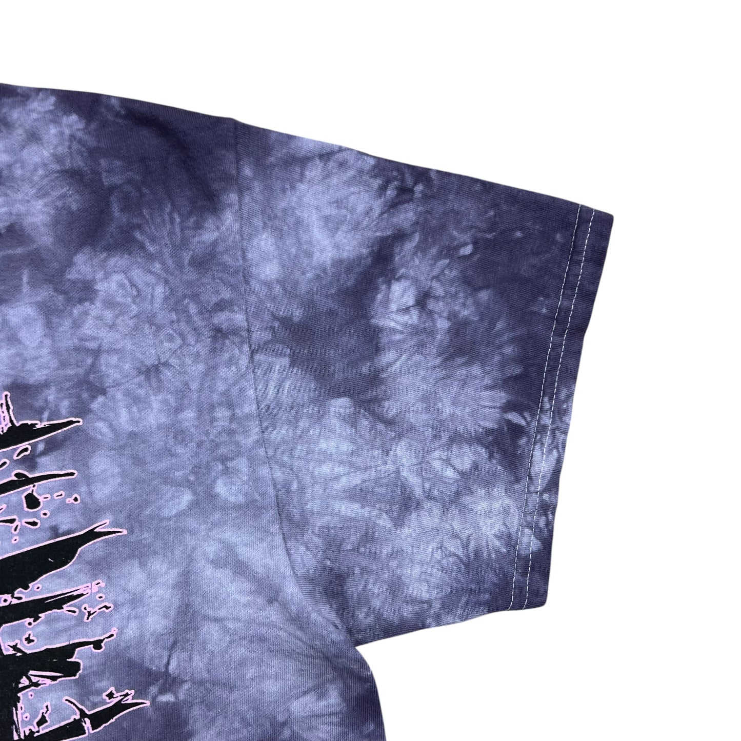 Y2K Suicide Silence We Return To Nothing tie dye deathcore band tee (M)