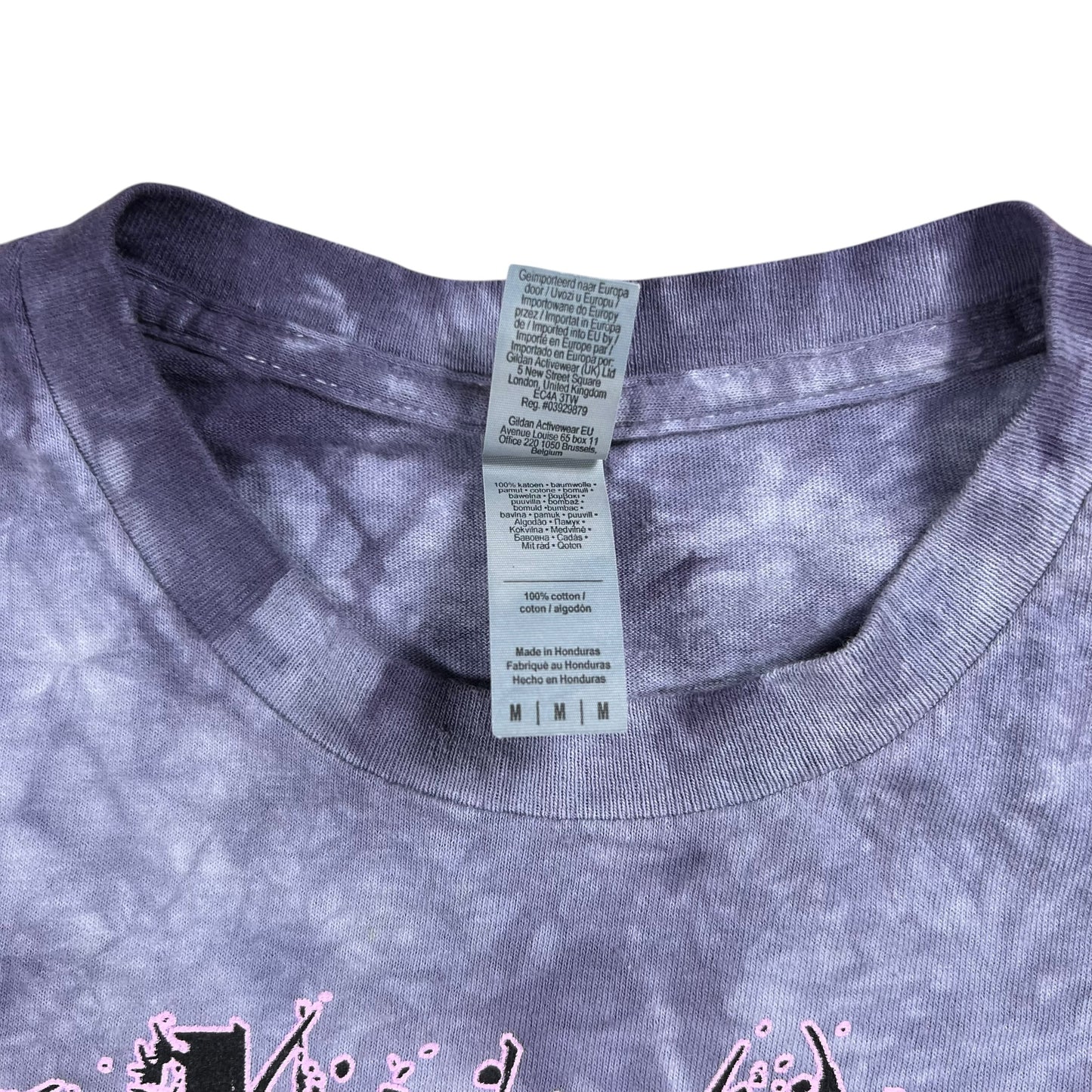 Y2K Suicide Silence We Return To Nothing tie dye deathcore band tee (M)