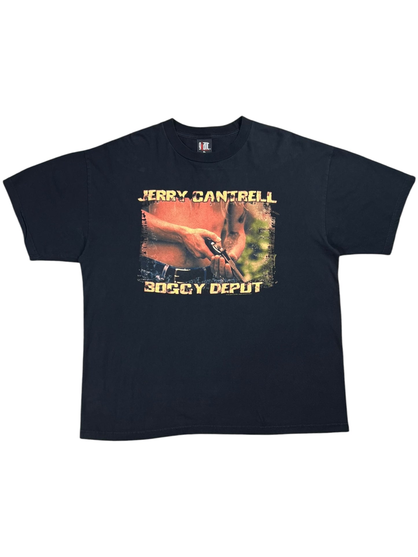 Vintage 1998 GIANT Jerry Cantrell Boggy Depot Dickeye Alice In Chains tee (XL)