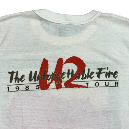 Vintage 1985 U2 The Unforgettable Fire band tee (M)