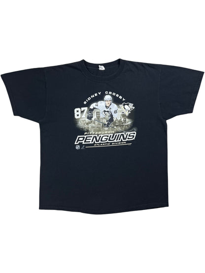 Vintage Y2K Anvil Pittsburgh Penguins Sidney Crosby NHL tee (XL)