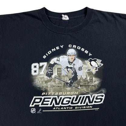 Vintage Y2K Anvil Pittsburgh Penguins Sidney Crosby NHL tee (XL)