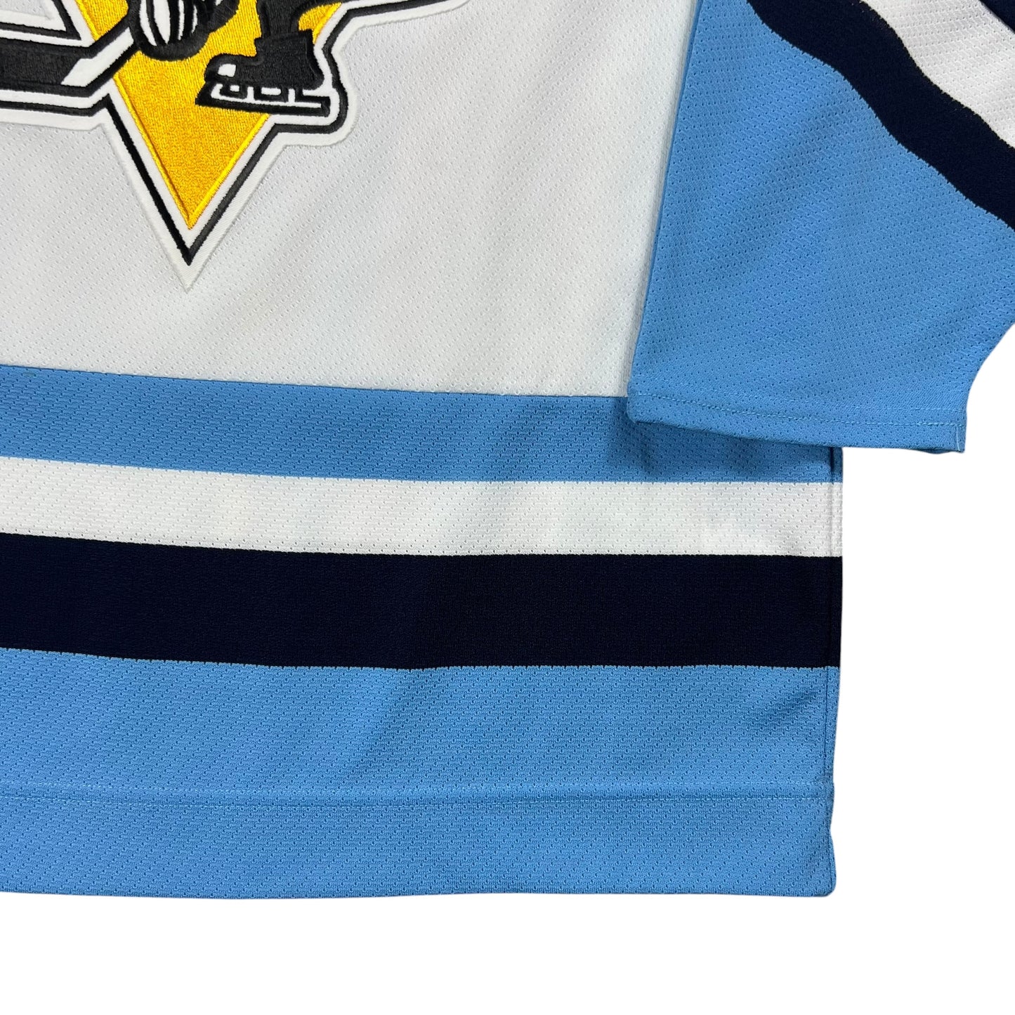 Vintage 90s CCM Pittsburgh Penguins alternate old logo NHL hockey jersey (M)