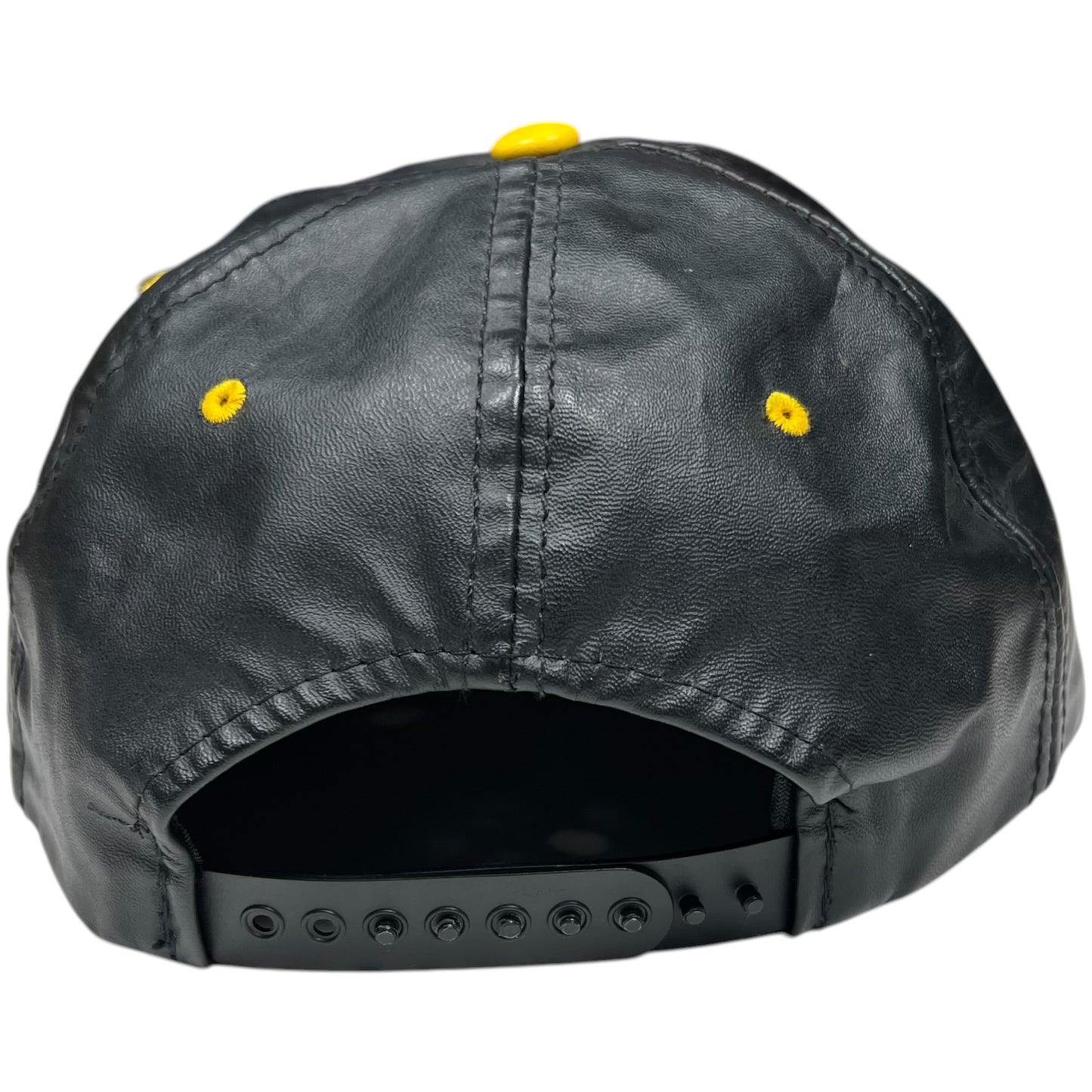 Vintage 90s Pittsburgh Steelers NFL branded leather SnapBack