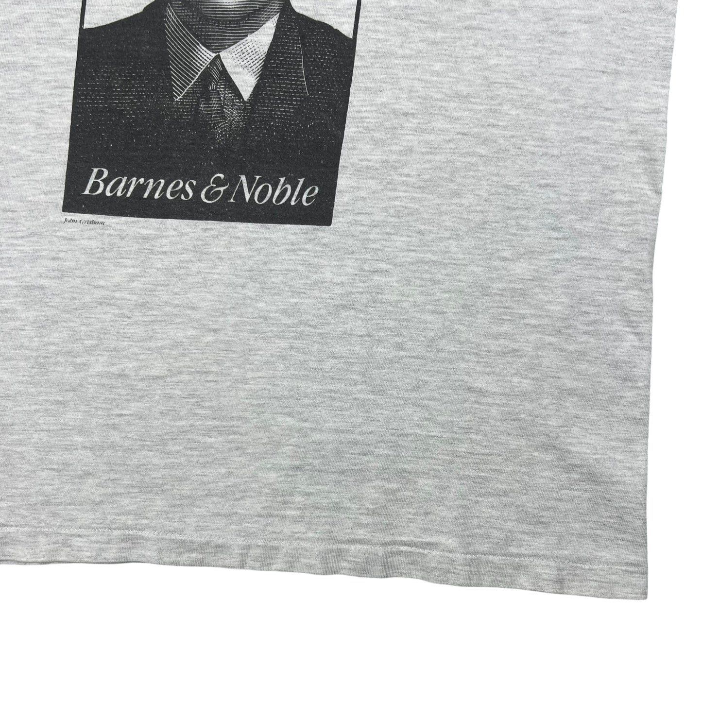 Vintage 90s Barnes & Noble John Grisham author books tee (XL)