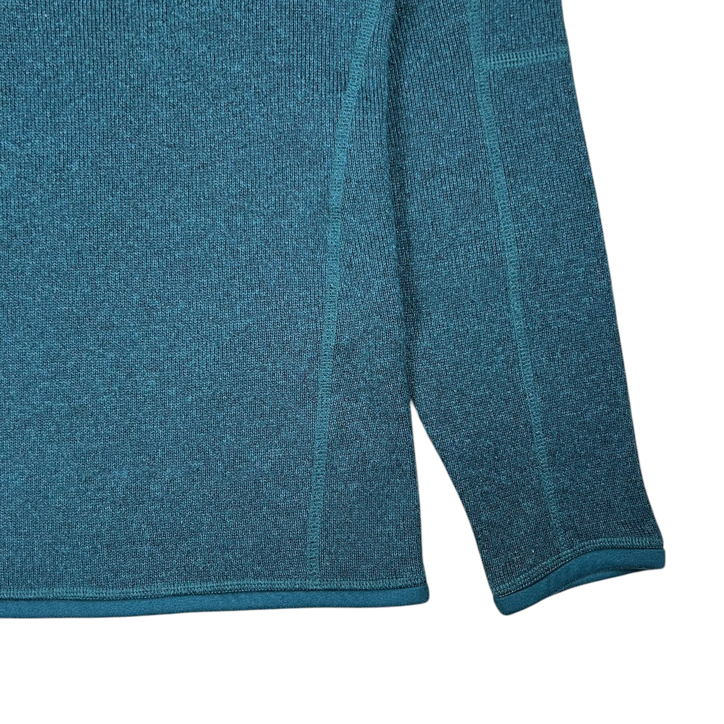 2019 Patagonia better sweater 1/4 zip green fleece (S)