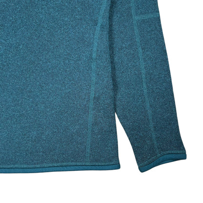 2019 Patagonia better sweater 1/4 zip green fleece (S)