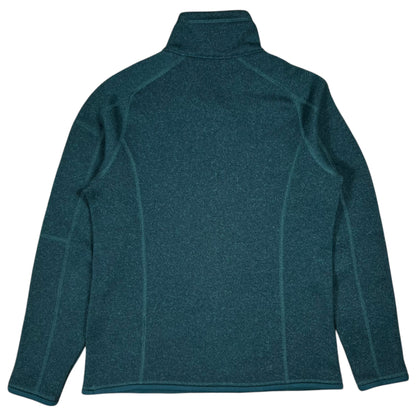 2019 Patagonia better sweater 1/4 zip green fleece (S)