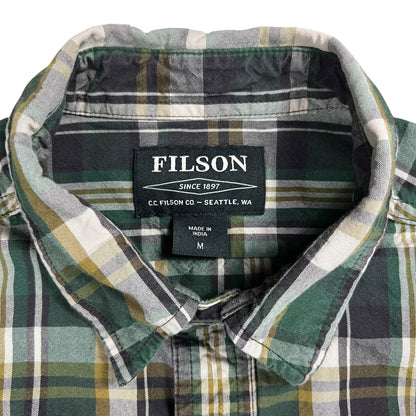 Y2K Filson sutter sport plaid button up shirt (M)