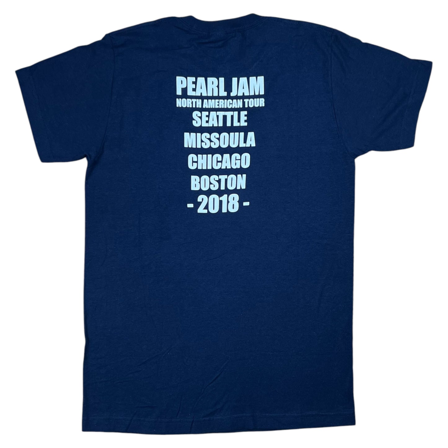 2018 Pearl Jam Baseball North American Tour band tee (S)