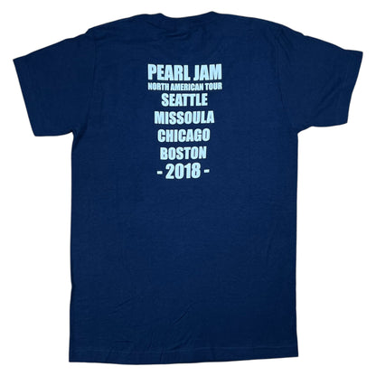 2018 Pearl Jam Baseball North American Tour band tee (S)