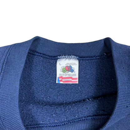 Vintage 80s Malcom X Human Race faded crewneck (M)