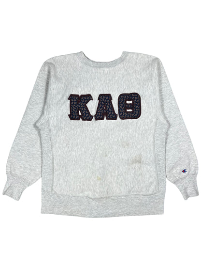 Vintage 80s Champion Reverse Weave Warmup sorority paisley crewneck (M/L)