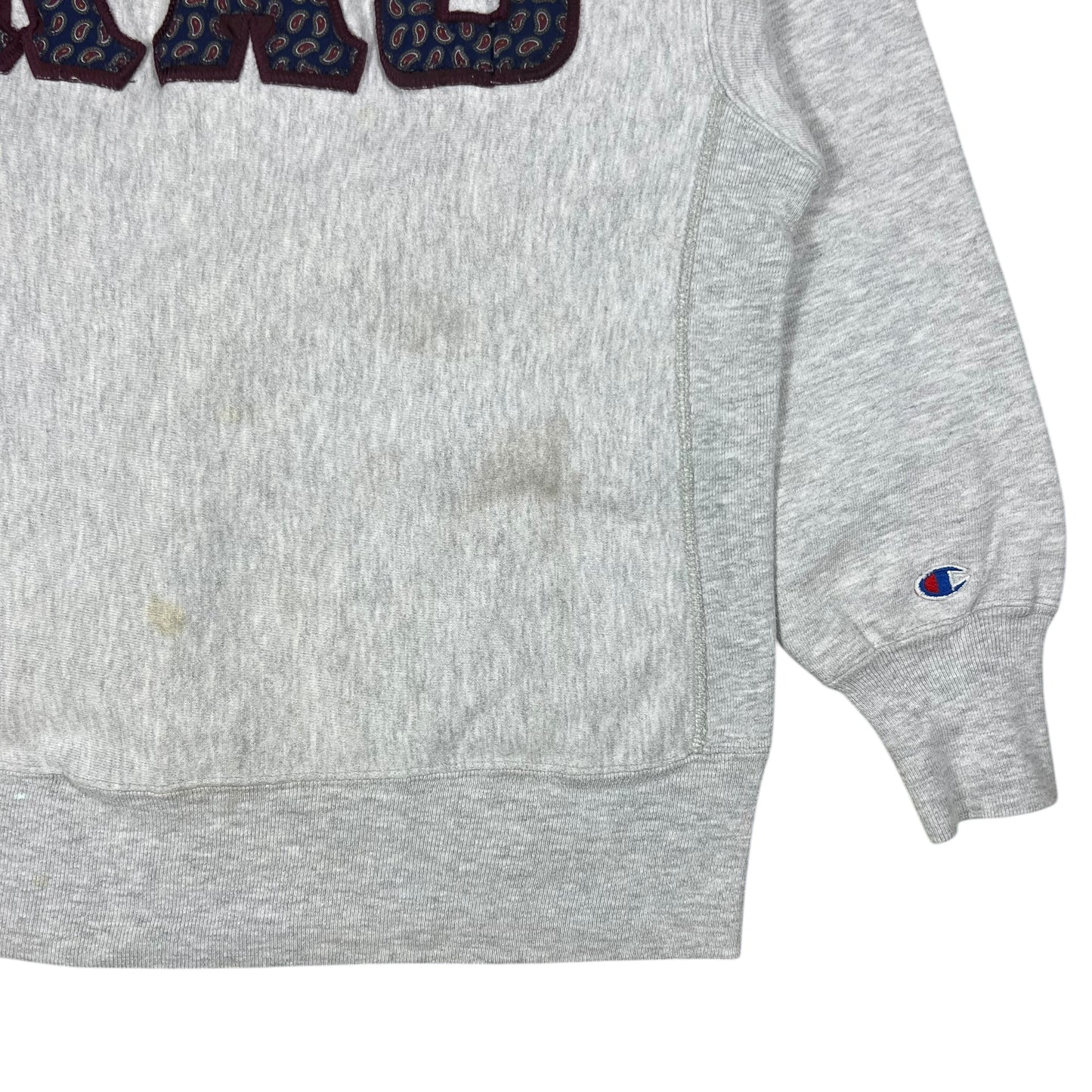 Vintage 80s Champion Reverse Weave Warmup sorority paisley crewneck (M/L)