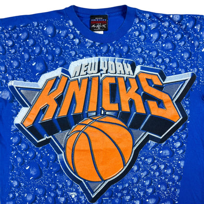 Vintage 90s New York Knicks Magic Johnson T’s all over print tee (XL)