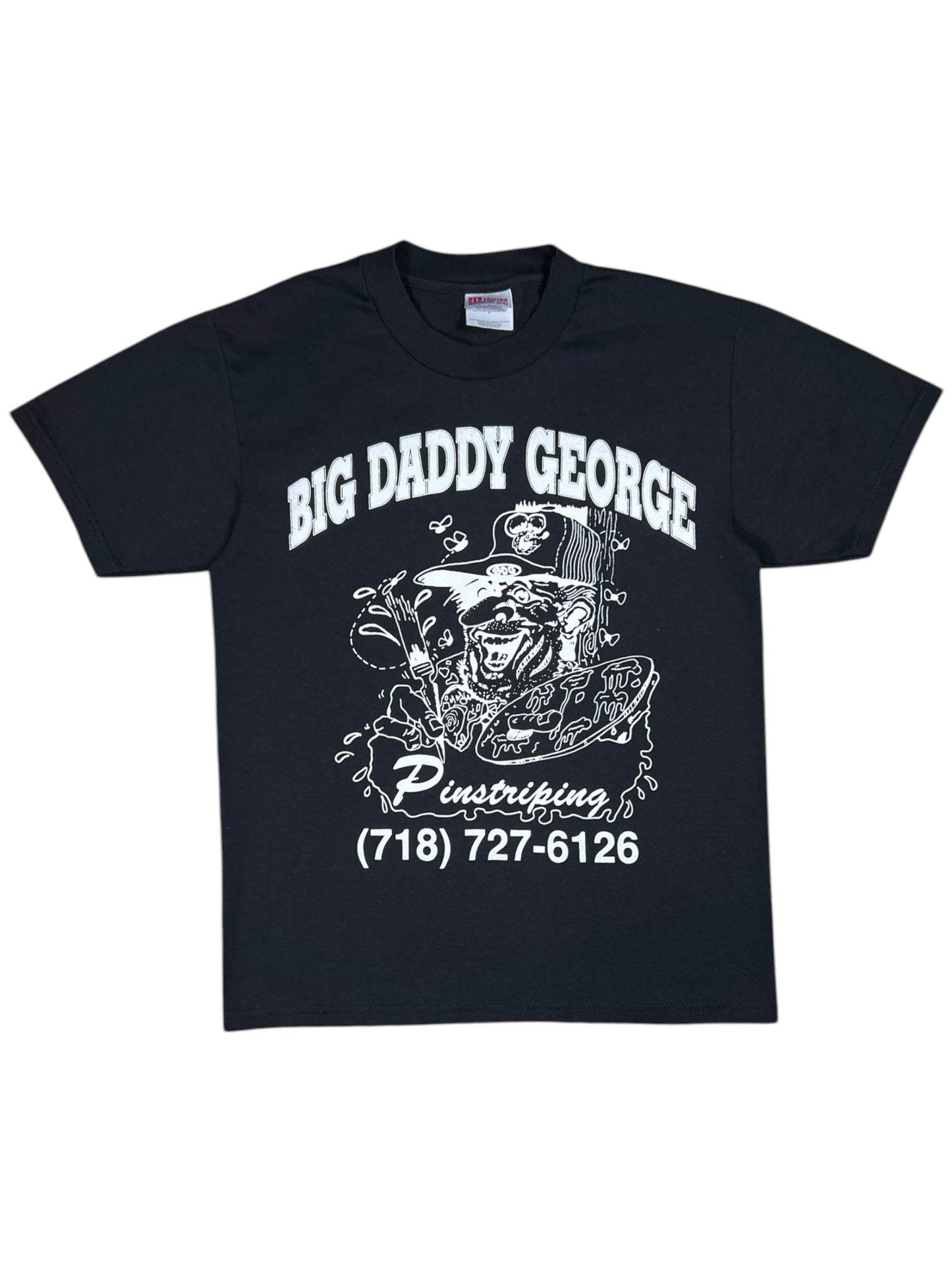 Vintage 90s Big Daddy George Ed Roth Rat Fink style tee (S)
