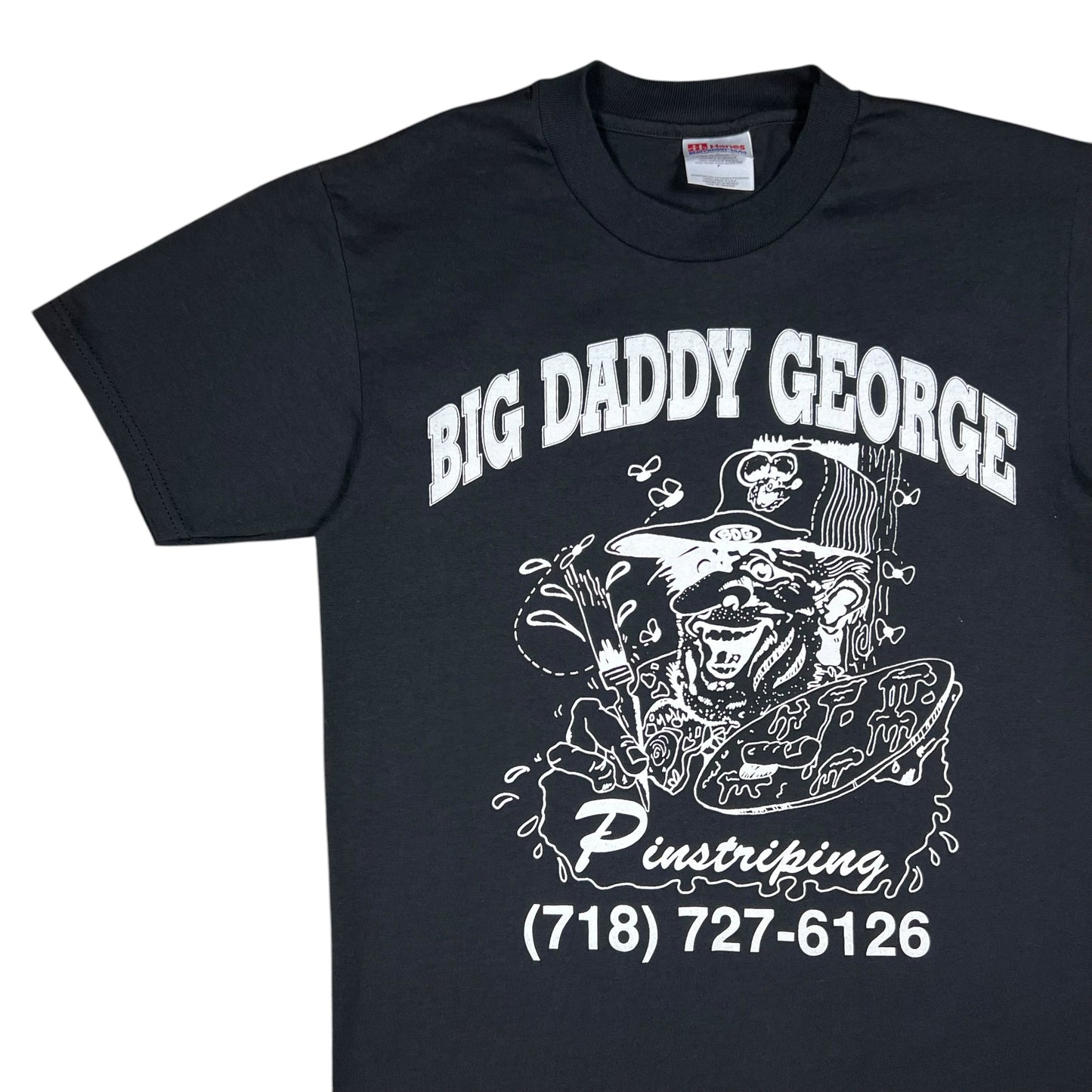Vintage 90s Big Daddy George Ed Roth Rat Fink style tee (S)