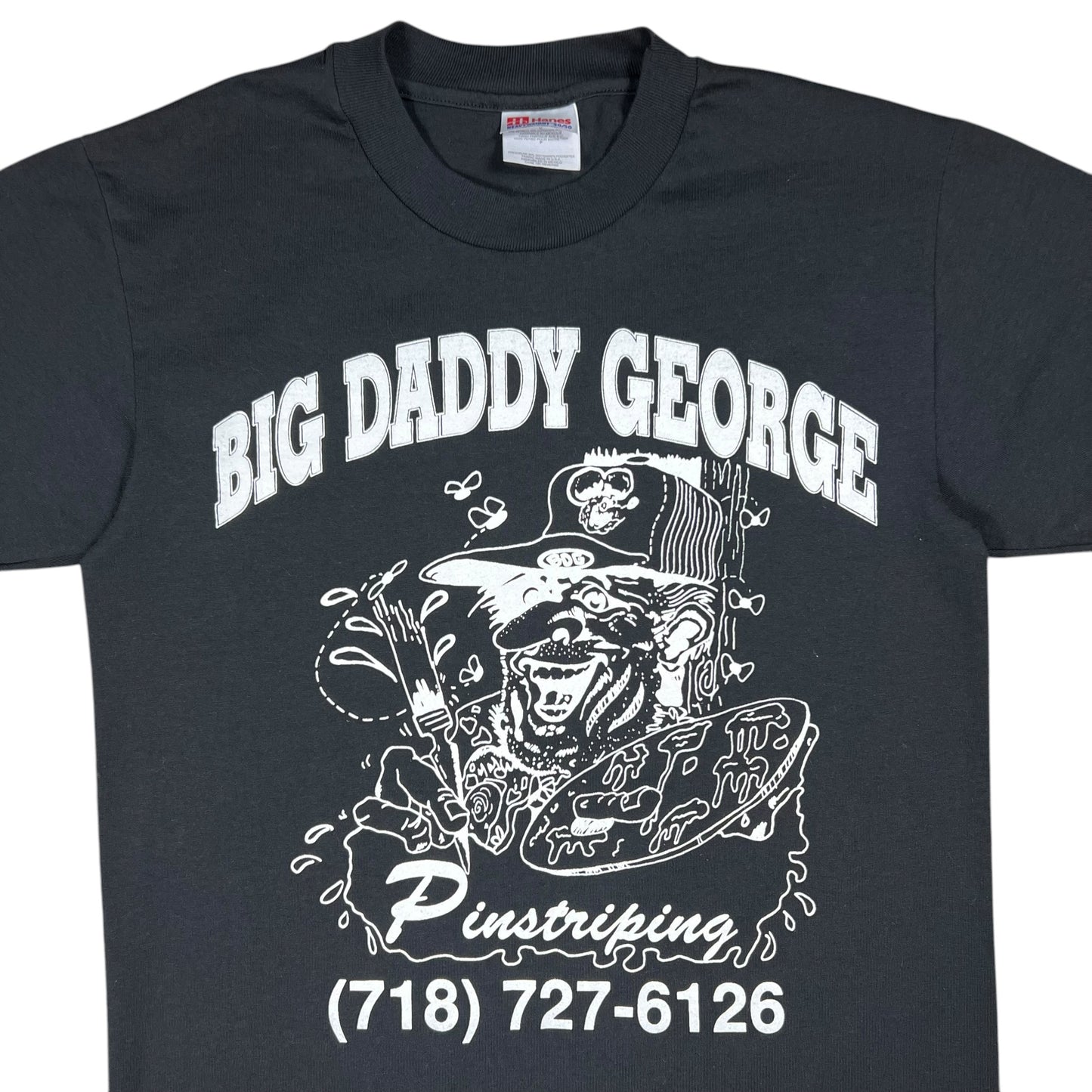 Vintage 90s Big Daddy George Ed Roth Rat Fink style tee (S)
