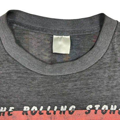 Vintage 80s The Rolling Stones Some Girls threadbare faded album band tee (L)