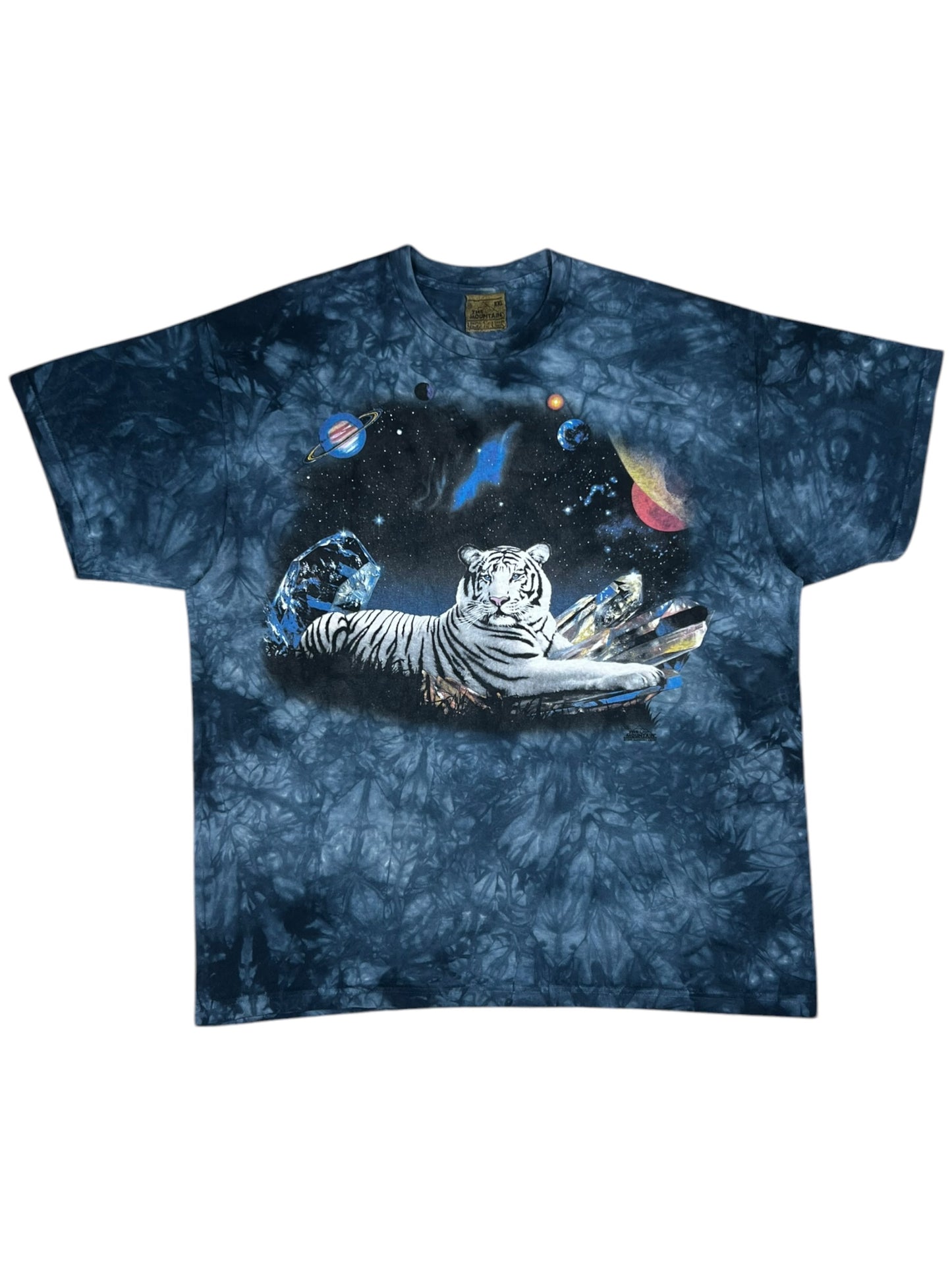 Vintage 1999 The Mountain Space Tiger Anthony Casat tie dye tee (XXL)
