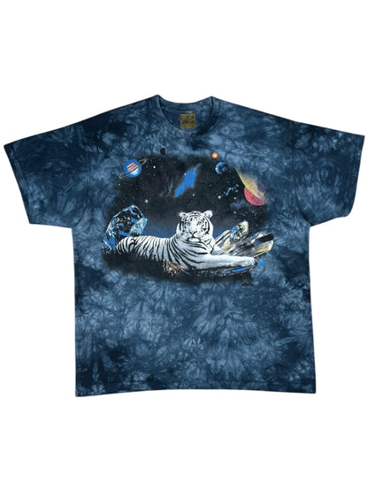 Vintage 1999 The Mountain Space Tiger Anthony Casat tie dye tee (XXL)