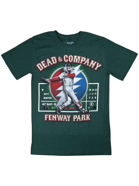 2017 Liquid Blue Dead & Company Fenway Park Boston Grateful Dead band tee (S)