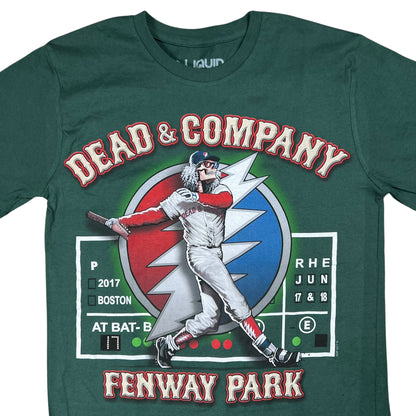 2017 Liquid Blue Dead & Company Fenway Park Boston Grateful Dead band tee (S)