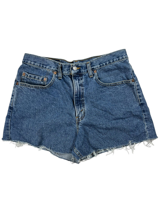 Vintage 90s Levi’s 550 cut off jorts short jean shorts (32)
