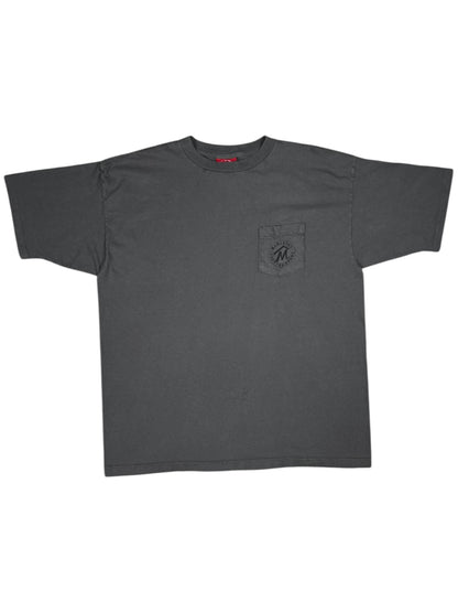 Vintage 90s Marlboro Country Store cowboy grey pocket tee (XL)