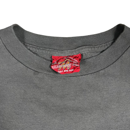 Vintage 90s Marlboro Country Store cowboy grey pocket tee (XL)