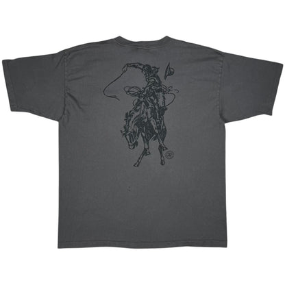Vintage 90s Marlboro Country Store cowboy grey pocket tee (XL)