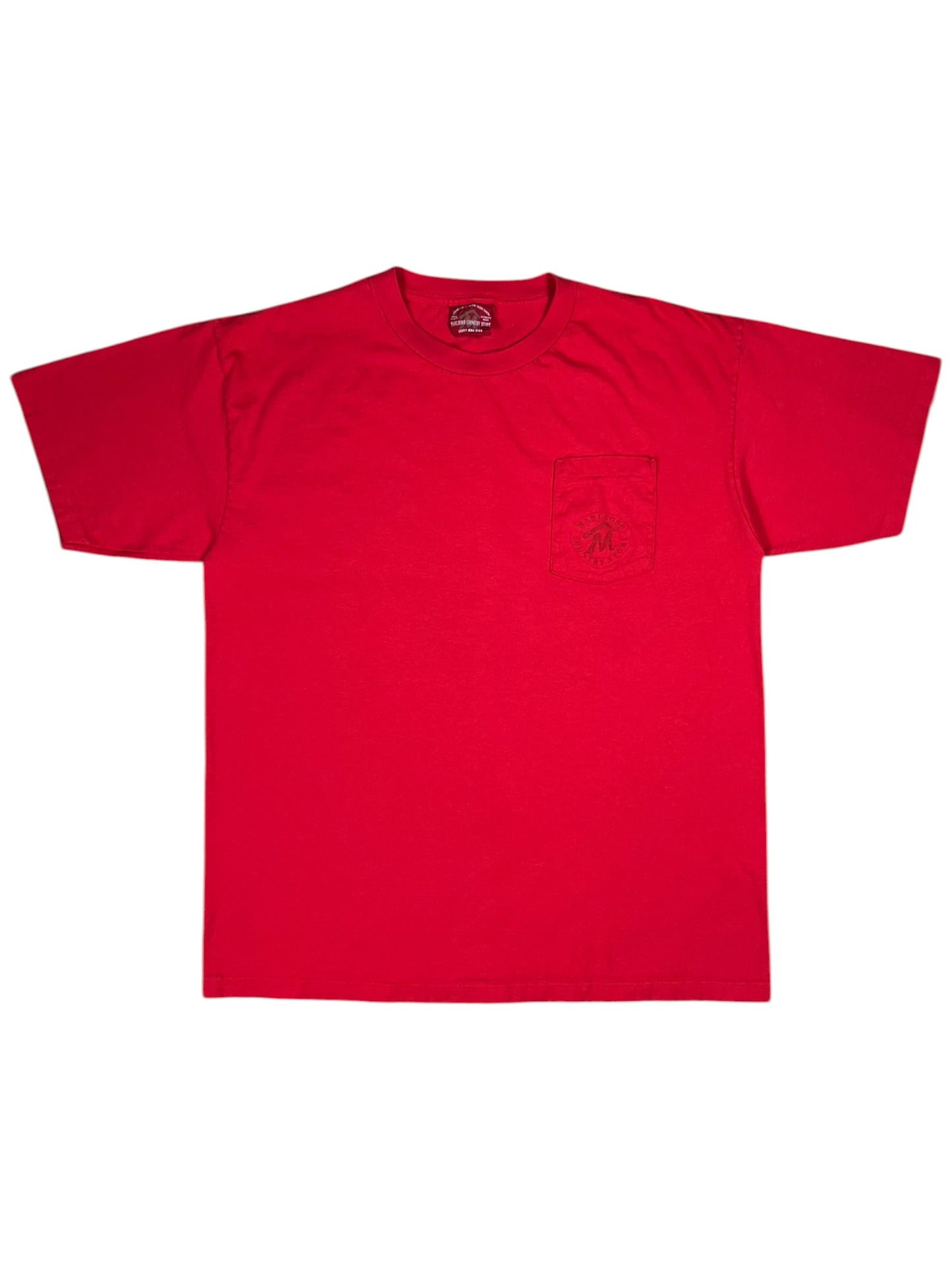 Vintage 90s Marlboro Country Store red pocket tee (XL)