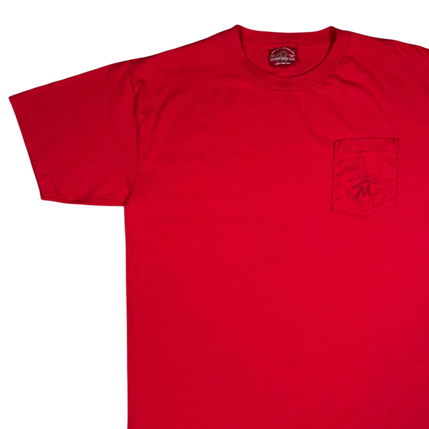 Vintage 90s Marlboro Country Store red pocket tee (XL)