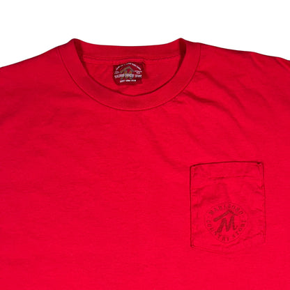 Vintage 90s Marlboro Country Store red pocket tee (XL)