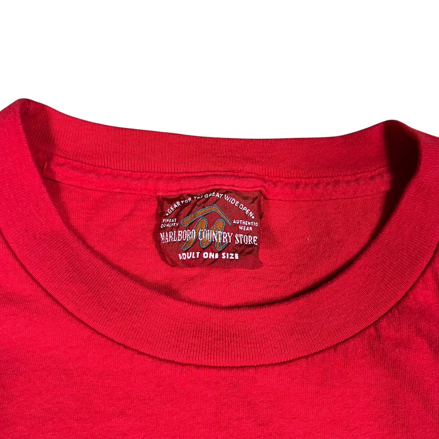 Vintage 90s Marlboro Country Store red pocket tee (XL)