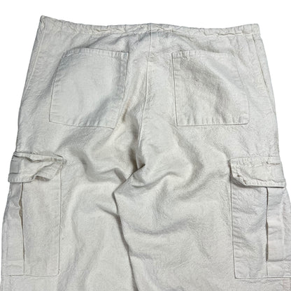 Vintage 90s Green Babilon hemp products baggy cargo pants (L)