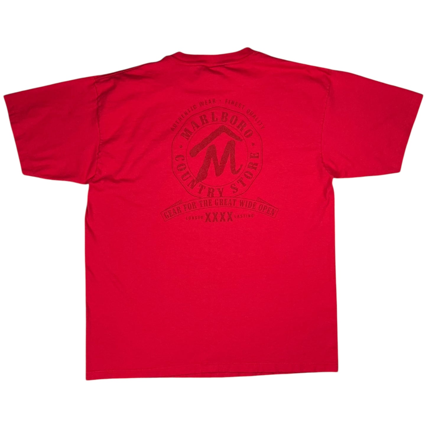 Vintage 90s Marlboro Country Store red pocket tee (XL)